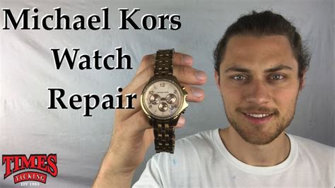 michael kors watch crystal fell out|Michael Kors total watch repair.